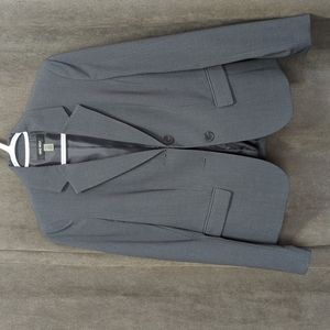 Nine West Size 0 Grey Blazer